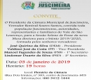 Nova mesa diretora da Cmara Municipal tomar posse em janeiro em Juscimeira.