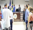 CMARA DE VEREADORES REALIZA SESSO SOLENE DE ENTREGA DE TTULO DE CIDADO JUSCIMEIRENSE.