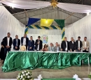 Vereadores, prefeito e vice-prefeita so empossados em Juscimeira