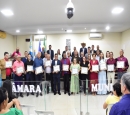 C�mara de Juscimeira realiza Sess�o Solene e entrega T�tulos de Cidad�o Juscimeirense